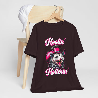 Opossum Hootin’ Hollerin’ 90s Vintage Retro Western T-Shirt