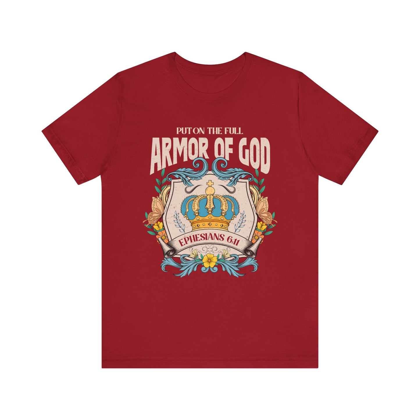 Armor of God Shirt – Christian Ephesians 6:11 Spiritual Warfare Faith Tee