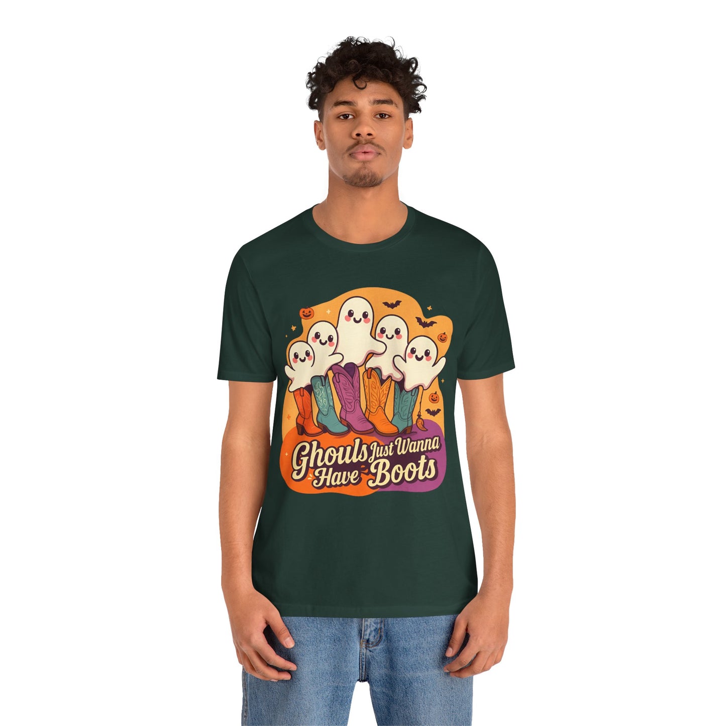 Ghouls Just Wanna Have Boots Shirt – Western Cowgirl Ghost Halloween Tee