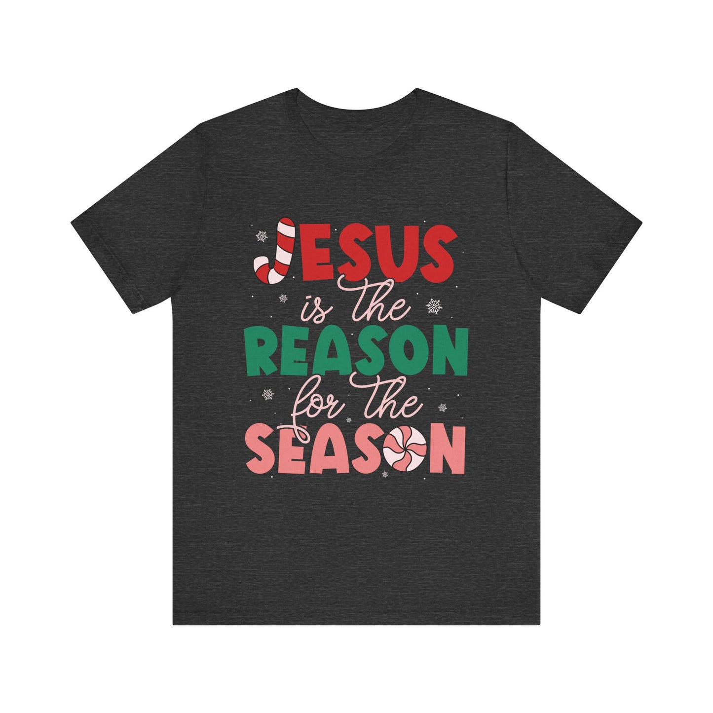 Retro Christmas Jesus Shirt – Christian “Reason for the Season” Faith Holiday Tee