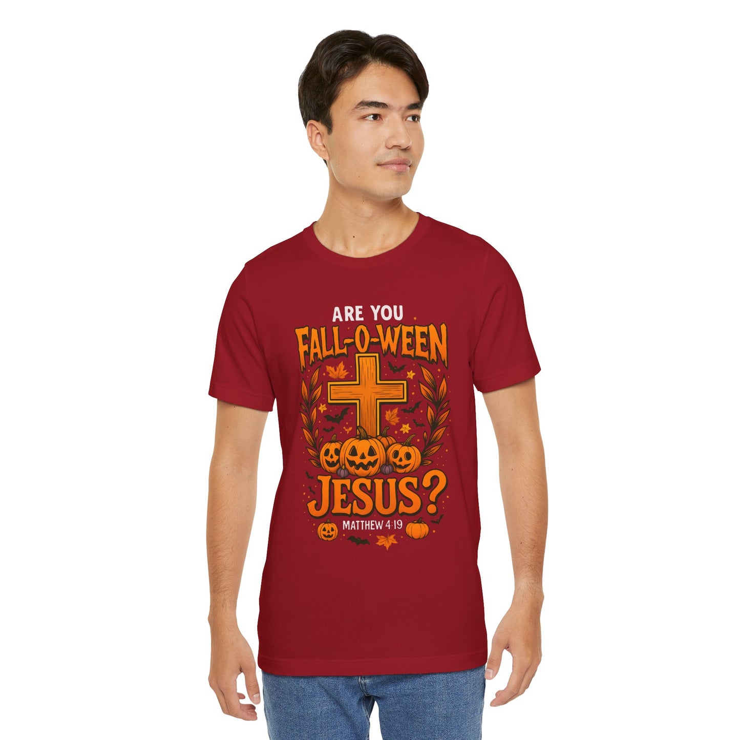 Are You Fall O Ween Shirt – Jesus Christian Pumpkin Cross Halloween Tee
