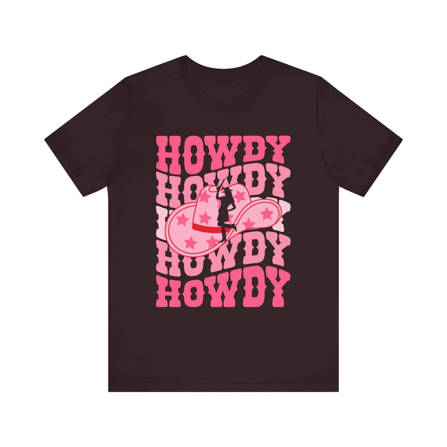 Howdy Pink Cowgirl Shirt – Disco Western Rodeo Country Girl Tee