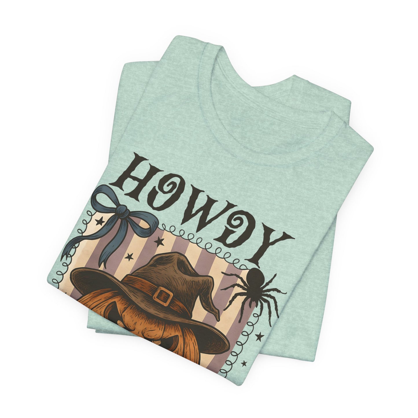 Howdy Halloween Shirt – Cute Coquette Pumpkin Western Fall Tee