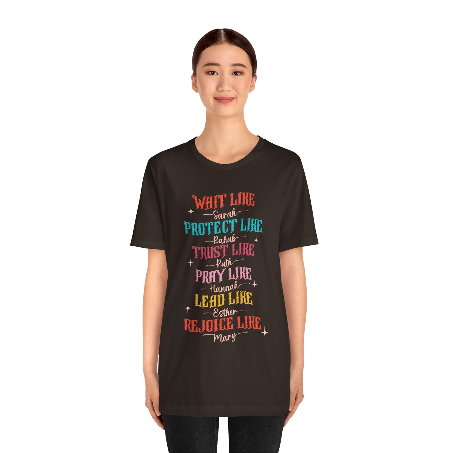Women of the Bible Shirt – Empowering Christian Faith Scripture Graphic Tee