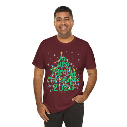 We Are Family Christmas 2025 Shirt – Matching Holiday Tree Lights Reunion Tee