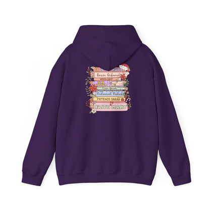 Christmas Bible Verse Hoodie – Christian Book Flowers Jesus Faith Pullover