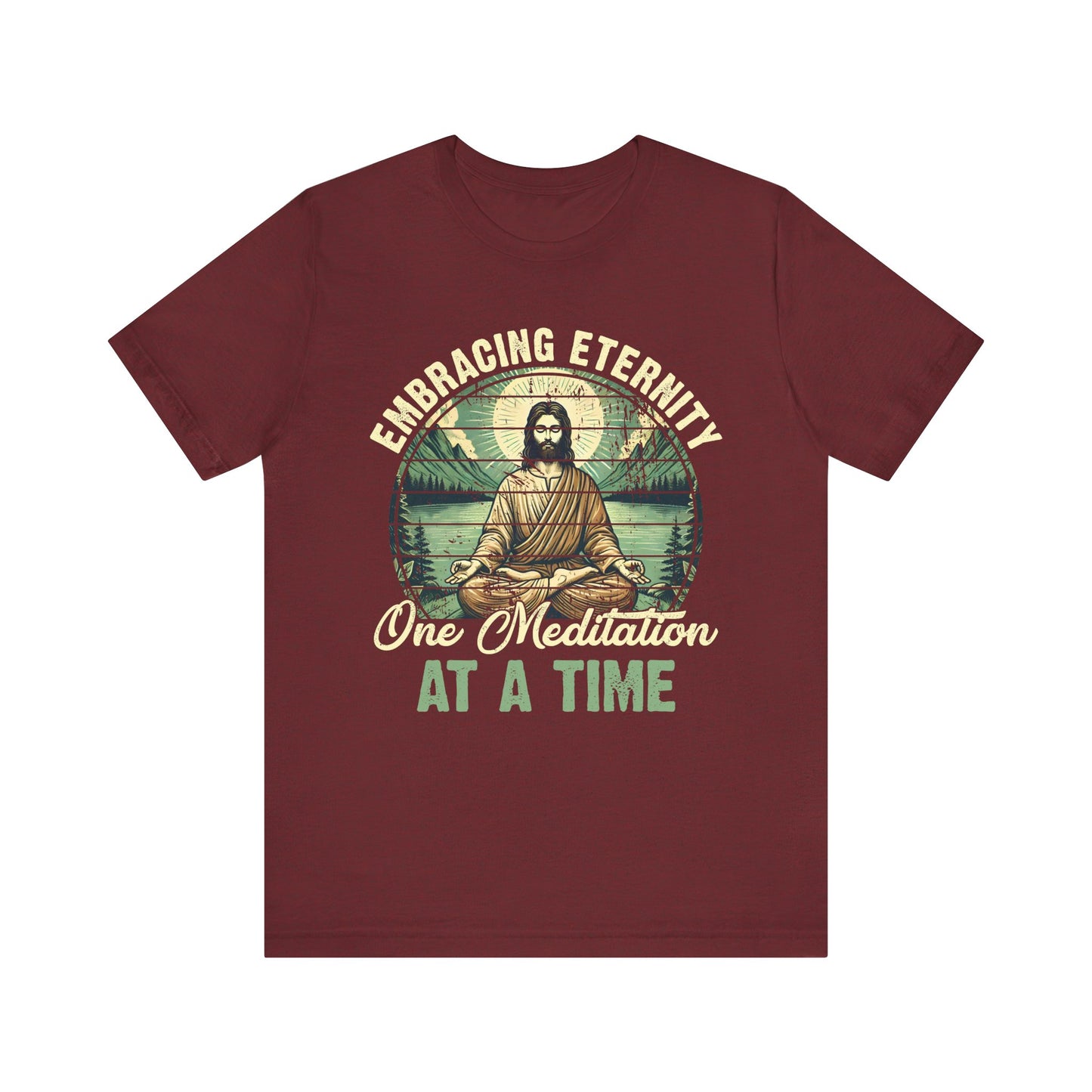 Embracing Eternity Shirt – Christian Yoga Jesus God Faith & Mindfulness Tee