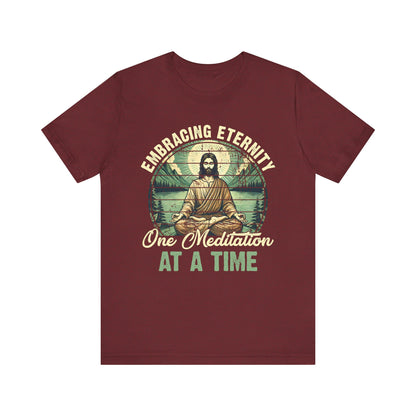 Embracing Eternity Shirt – Christian Yoga Jesus God Faith & Mindfulness Tee