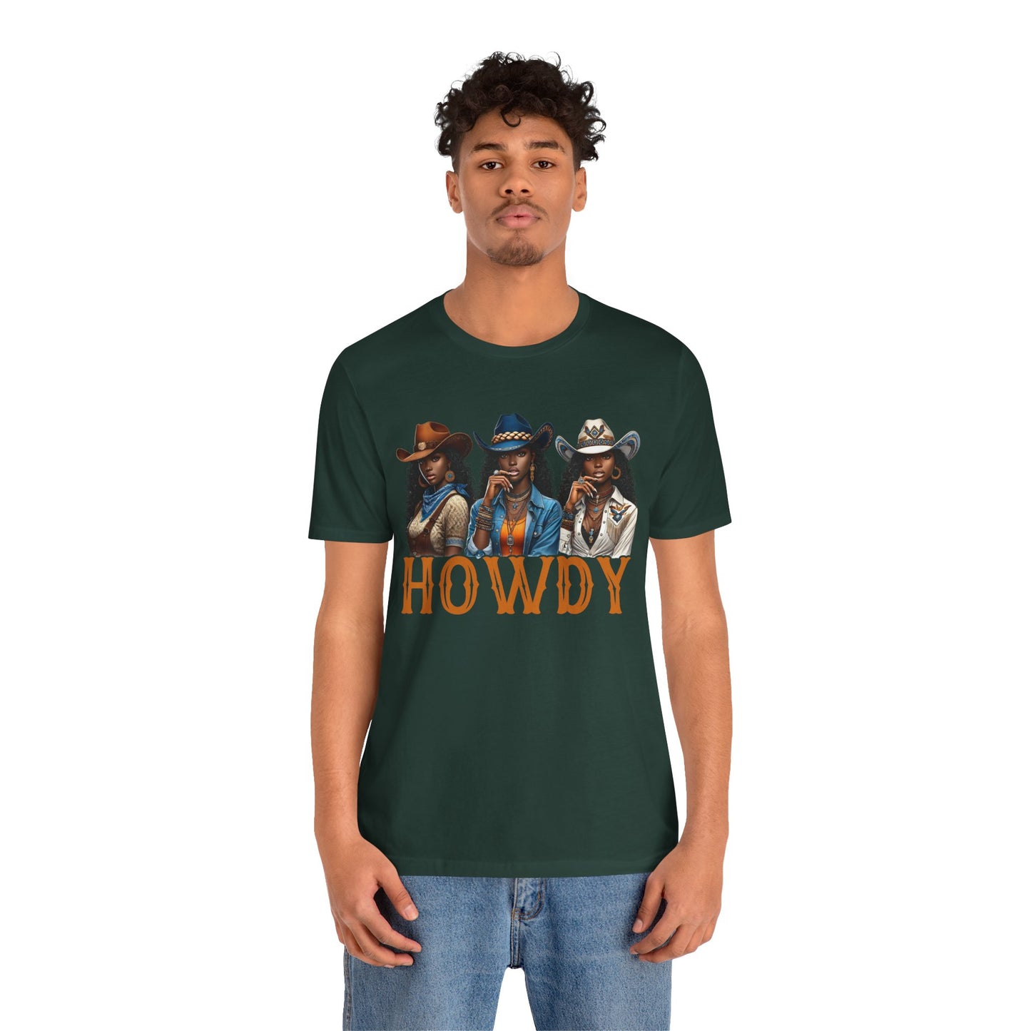 Howdy Black Cowgirl Shirt – Western Rodeo Melanin African American Tee
