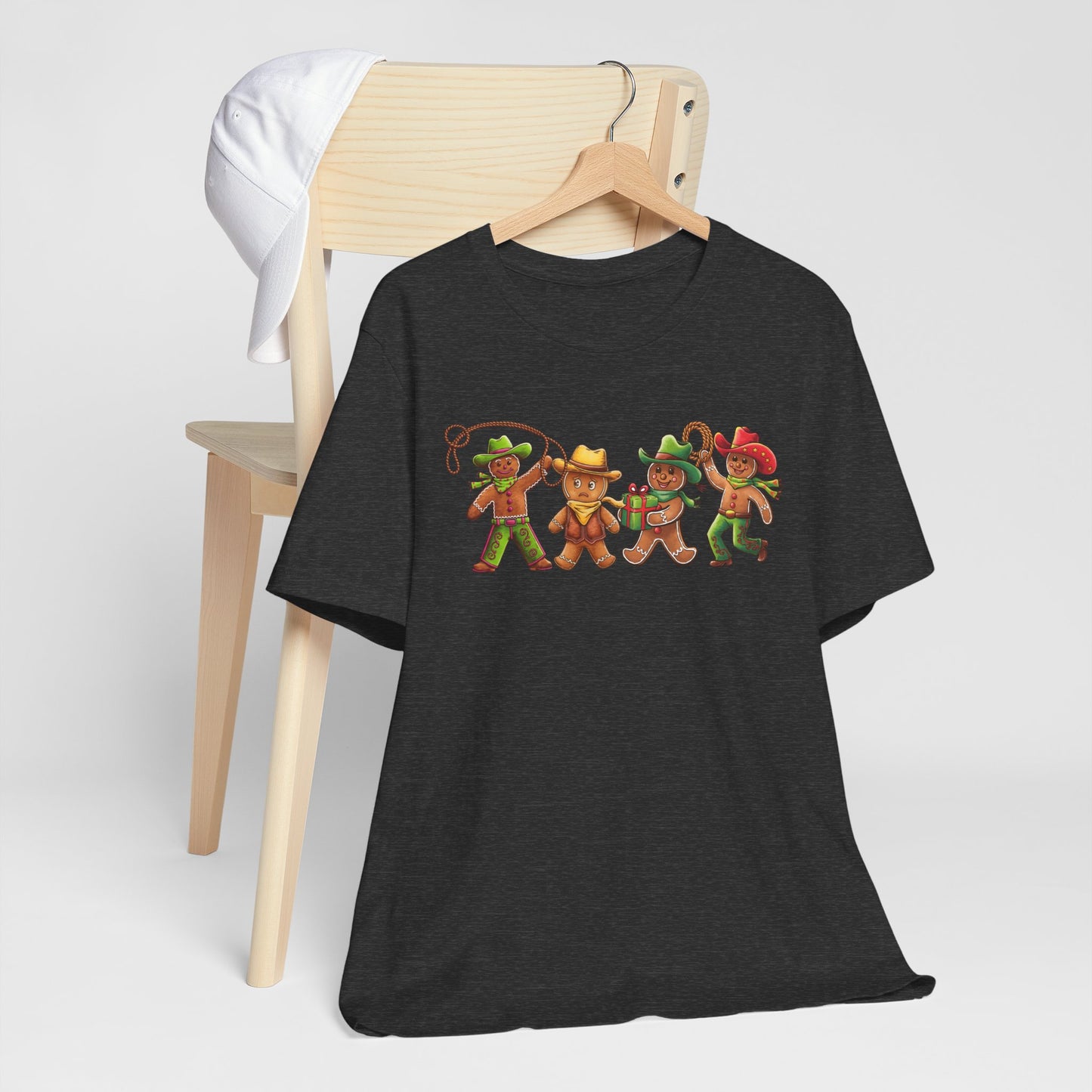 Gingerbread Cowboy Shirt – Funny Western Christmas Cookie Holiday Tee