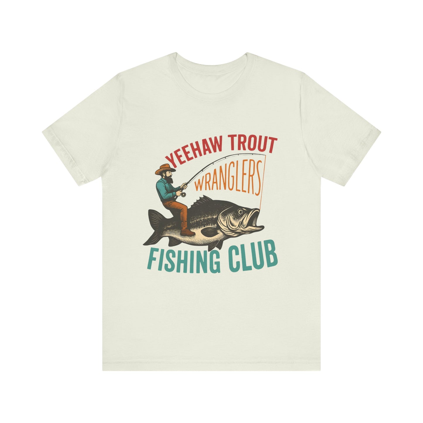 Yeehaw Trout Wranglers Shirt – Funny Cowboy Fishing Club Western Tee