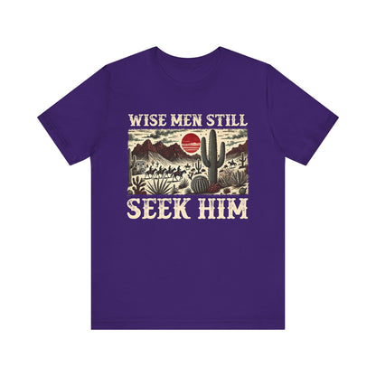The Wise Men Seek Him Shirt – Desert Faith Western Christian Rodeo Tee