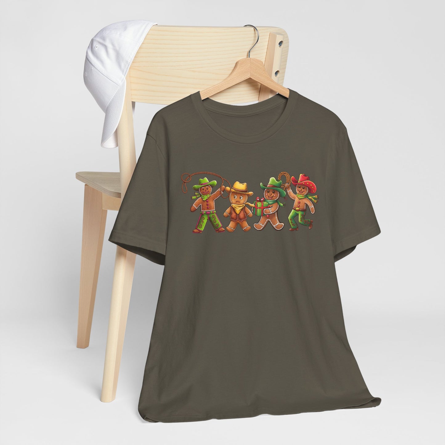 Gingerbread Cowboy Shirt – Funny Western Christmas Cookie Holiday Tee