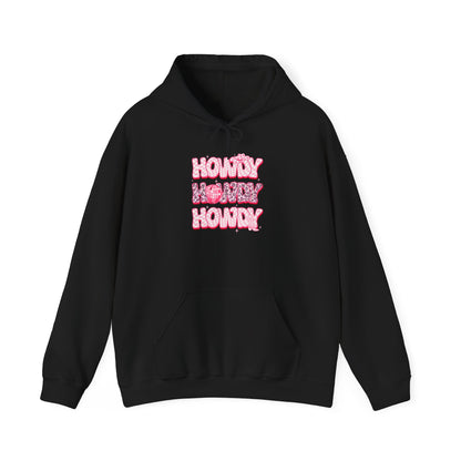 Disco Howdy Cowgirl Hoodie – Pink Leopard Western Rodeo Country Pullover