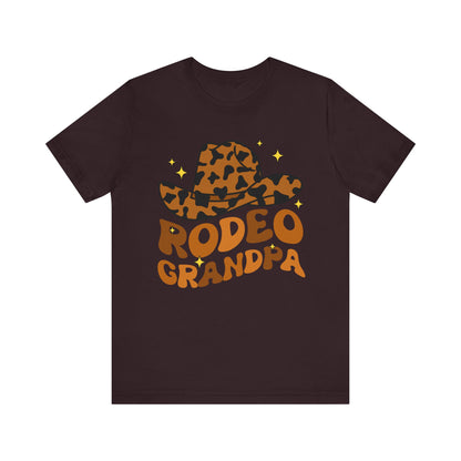 Western Rodeo Grandpa Shirt – Country Cowboy Birthday Matching Family Tee