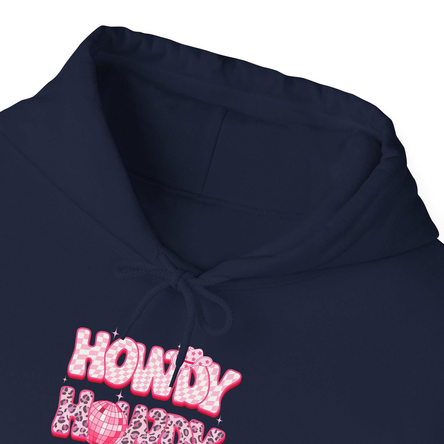 Disco Howdy Cowgirl Hoodie – Pink Leopard Western Rodeo Country Pullover