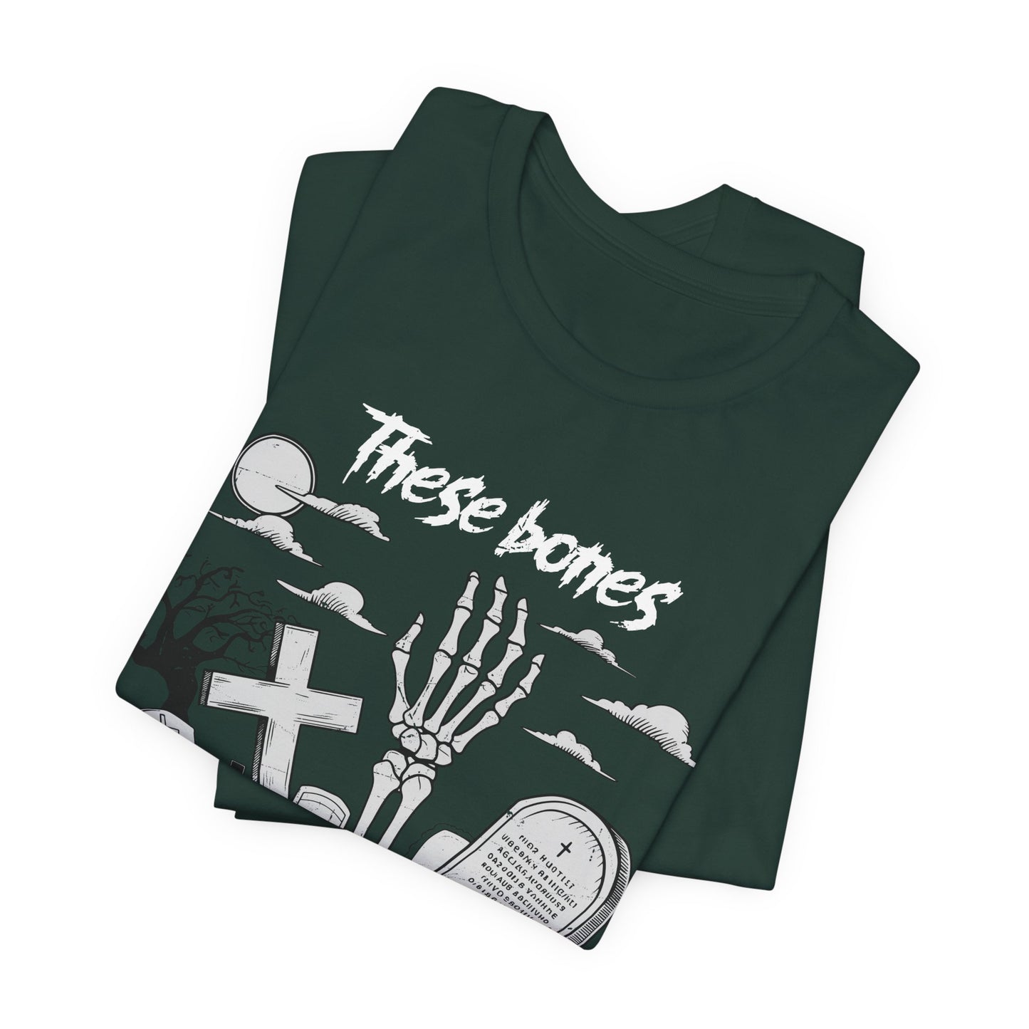 These Bones Will Come To Life Skeleton Christian Halloween T-Shirt