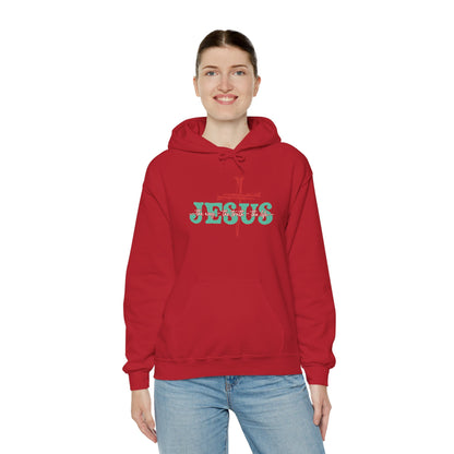 The Way Truth Life Christ Jesus Cross Nails Christian Bible Hoodie