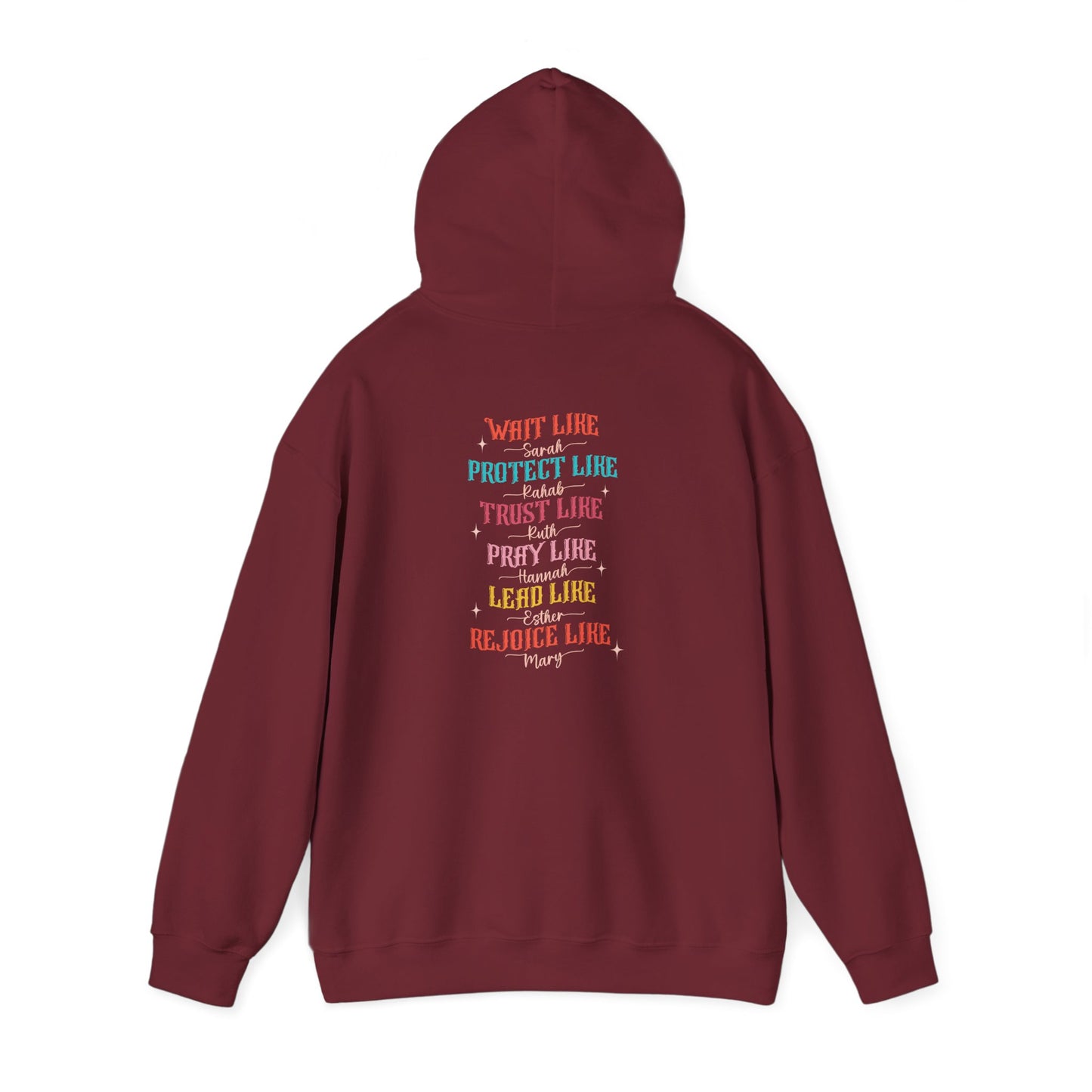 Faith Hoodie – Christian Inspirational Women of the Bible Trendy Pullover