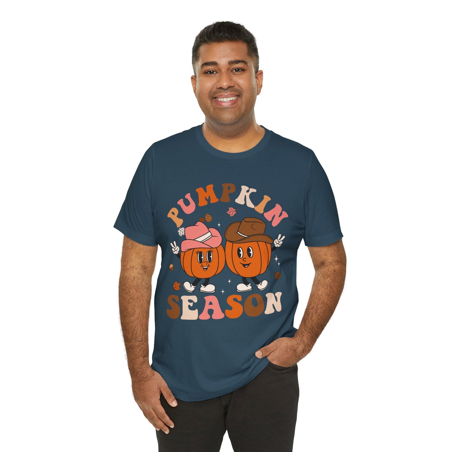 Pumpkin Season Howdy Shirt – Western Cowboy Cowgirl Thanksgiving Fall Tee