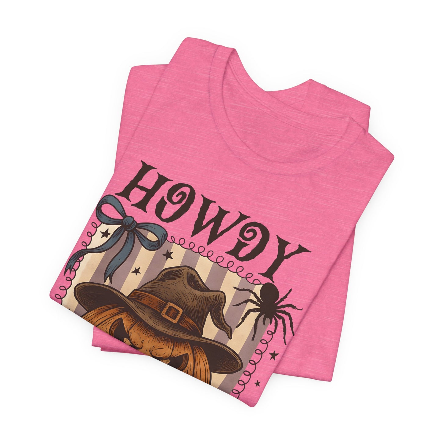 Howdy Halloween Shirt – Cute Coquette Pumpkin Western Fall Tee