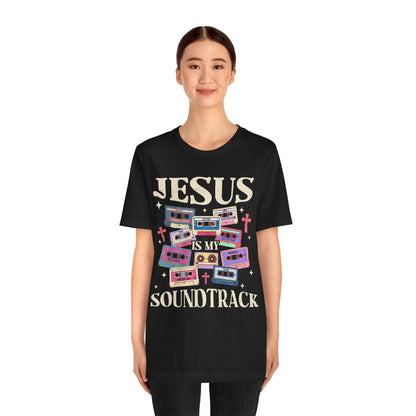 Jesus Is My Soundtrack Shirt – Christian Worship Music Faith Tee for Believers