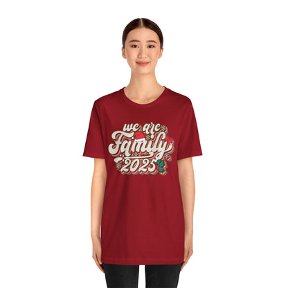 We Are Family Christmas Shirt – Retro Groovy 80s Matching Holiday Tee