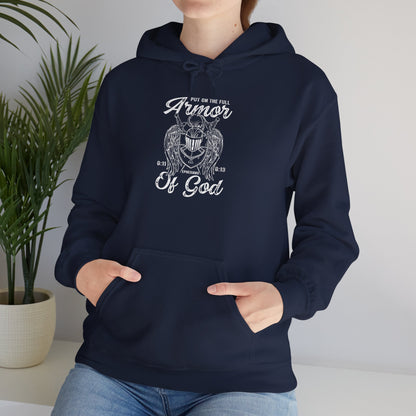 Put On The Full Armor Of God Jesus Christ Faith King Men Hoodie