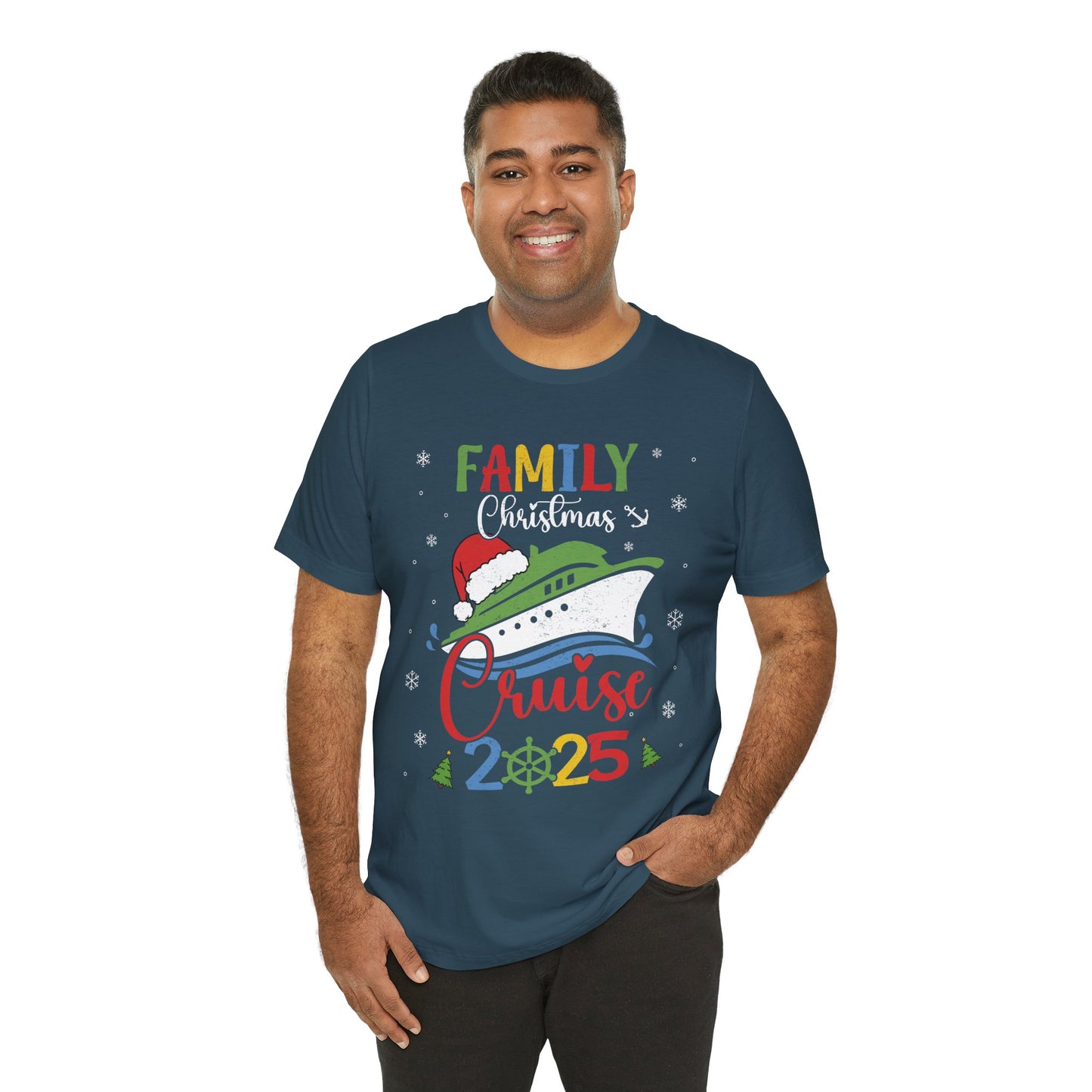 Family Christmas Cruise 2025 Shirt – Matching Cruisemas Family Vacation Tee, Holiday Boat Trip Outfit