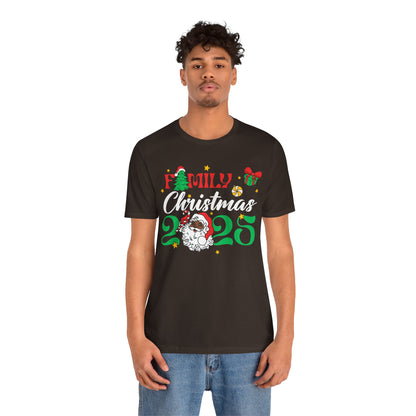 Family Christmas 2025 Shirt – Black Santa Afrocentric Matching Holiday Tee