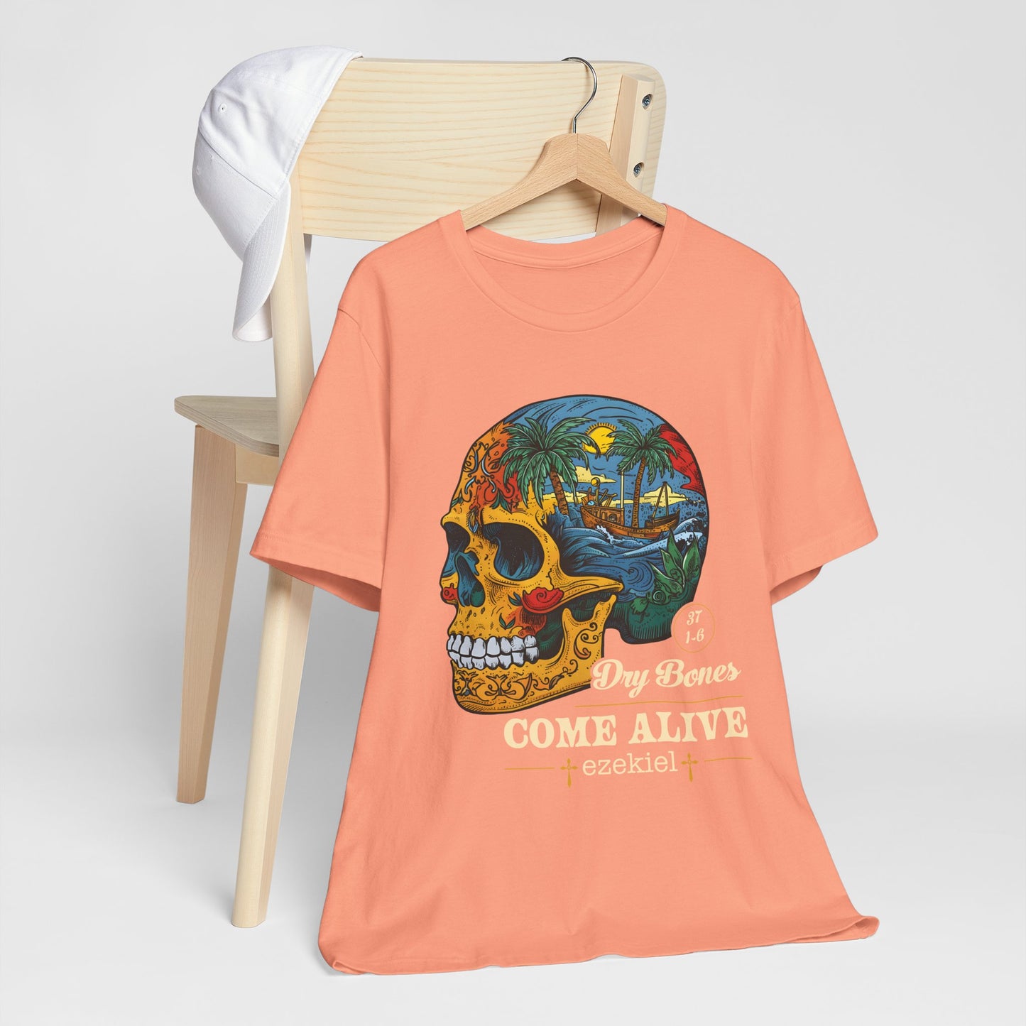 Dry Bones Come Alive Shirt – Christian Skull Ezekiel 37 Faith Graphic Tee