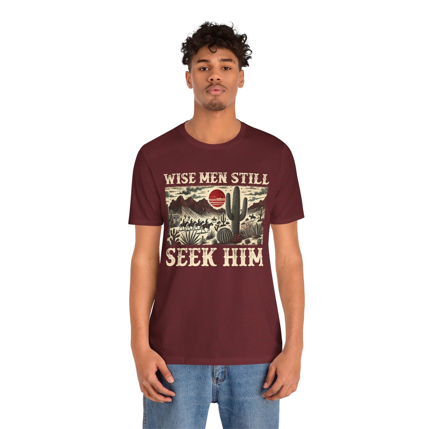 The Wise Men Seek Him Shirt – Desert Faith Western Christian Rodeo Tee