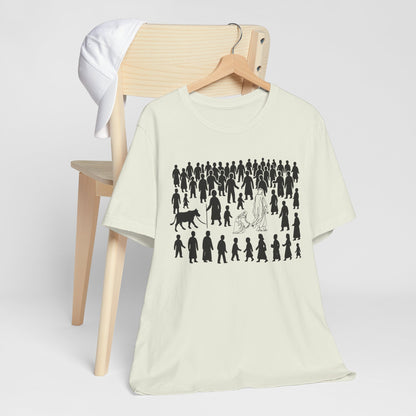 Jesus Pulling You from the Crowd Shirt – Christian Rescues Men Women Tee