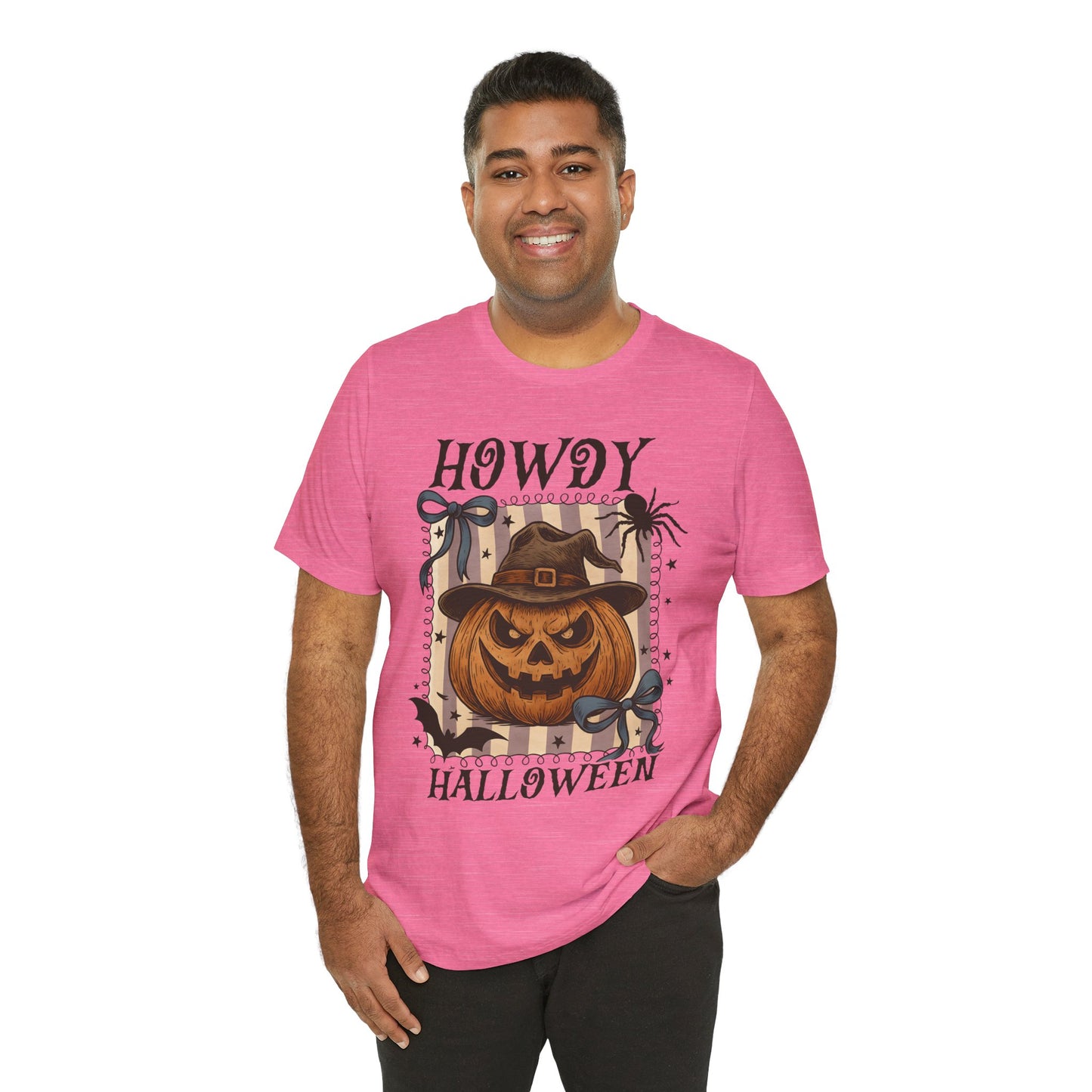 Howdy Halloween Shirt – Cute Coquette Pumpkin Western Fall Tee