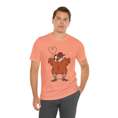 Western Cooked Turkey Shirt – Cowboy Cowgirl Rodeo Thanksgiving Tee
