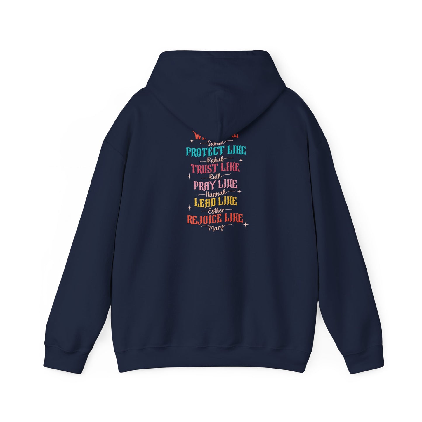 Faith Hoodie – Christian Inspirational Women of the Bible Trendy Pullover