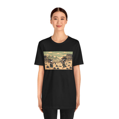 Southern Western Cat & Mouse Shirt – Cowboy Meowdy Rodeo Fight Tee