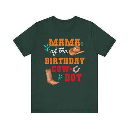 Howdy Mama of the Birthday Cowboy Shirt – Western Rodeo Party Matching Family Tee