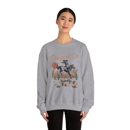 Cowgirl Howdy Sweatshirt – Southern Western Country Rodeo Vintage Pullover