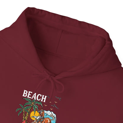 Beach Cowboy Hoodie – Tropical Palm Tree Western Rodeo Texas Pullover