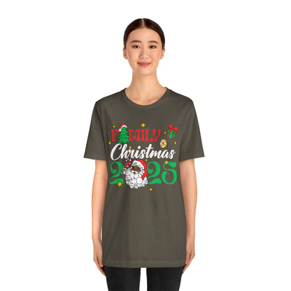 Family Christmas 2025 Shirt – Black Santa Afrocentric Matching Holiday Tee
