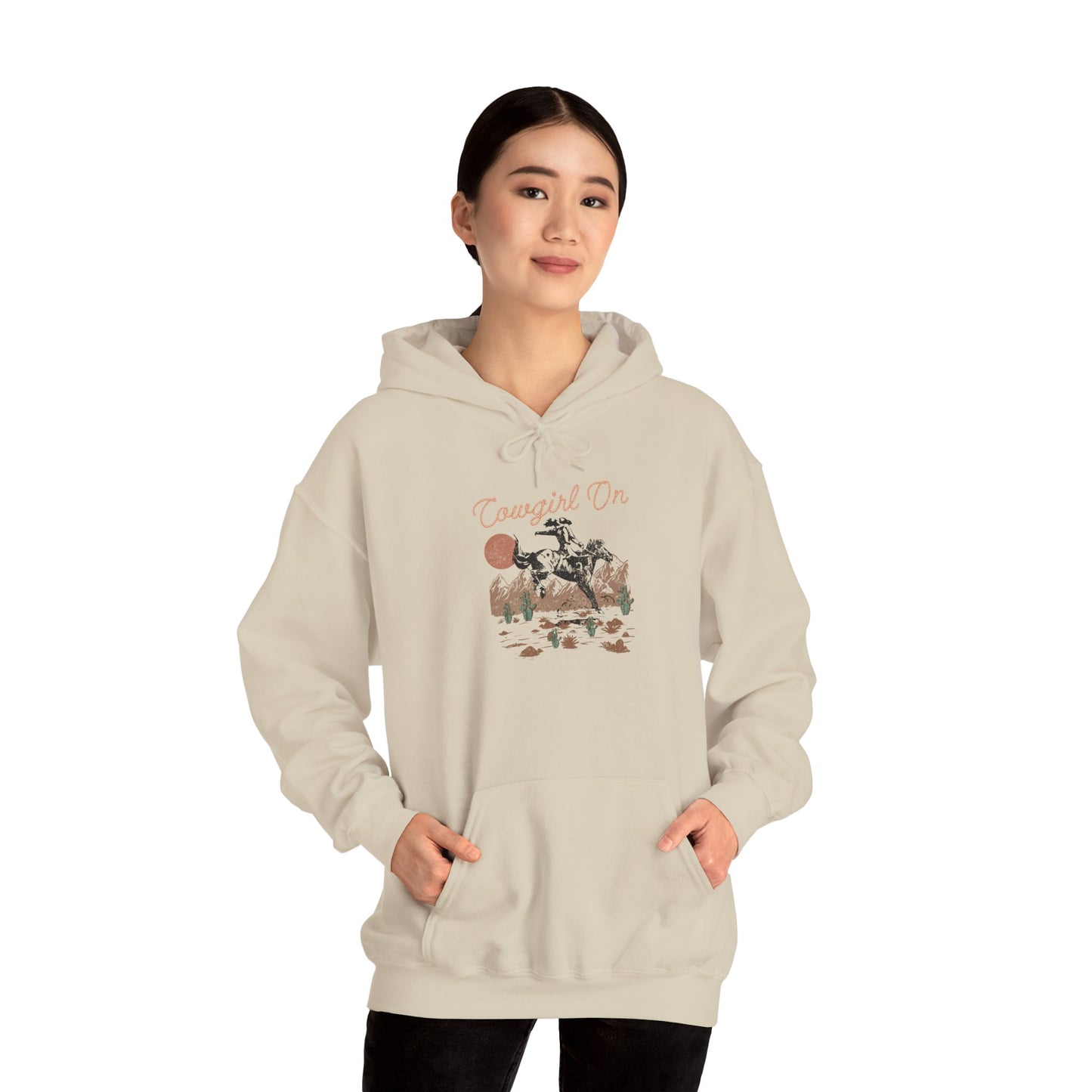 Cowgirl Howdy Hoodie – Southern Western Country Rodeo Vintage Pullover