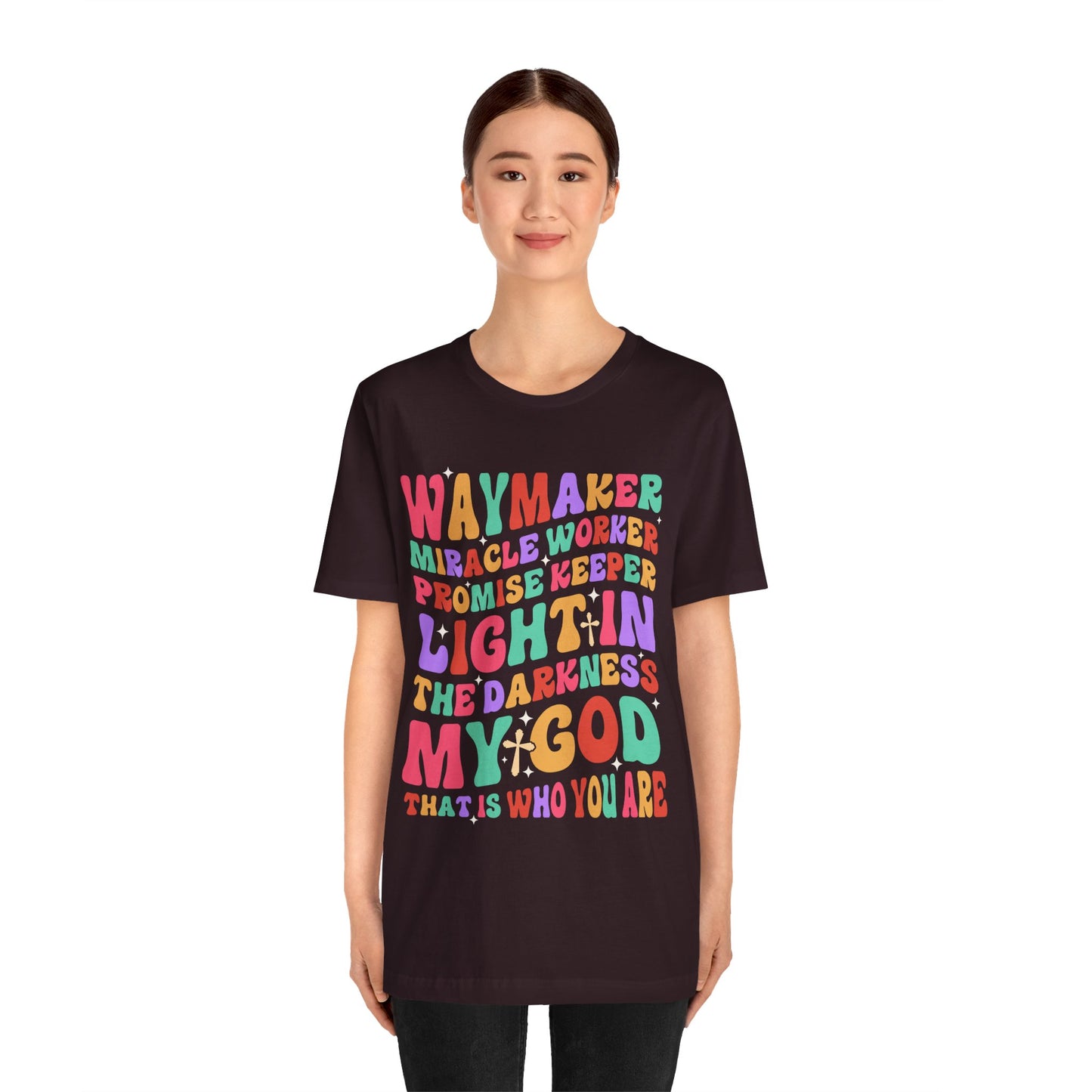 Waymaker Miracle Worker Shirt – Christian Worship My God Faith Tee