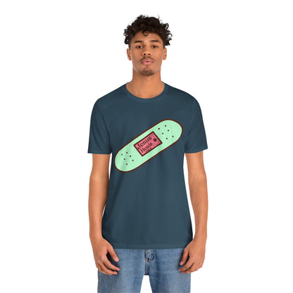 Funny Jesus Heals Shirt – God’s Promises Christian Band-Aid Prayer Tee